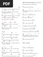 Guitar Chord Paramore Gabriella