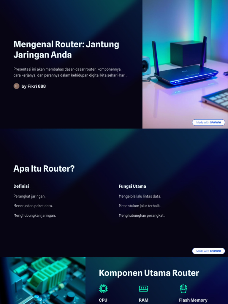 Memahami Fungsi dan Keamanan Router | PDF