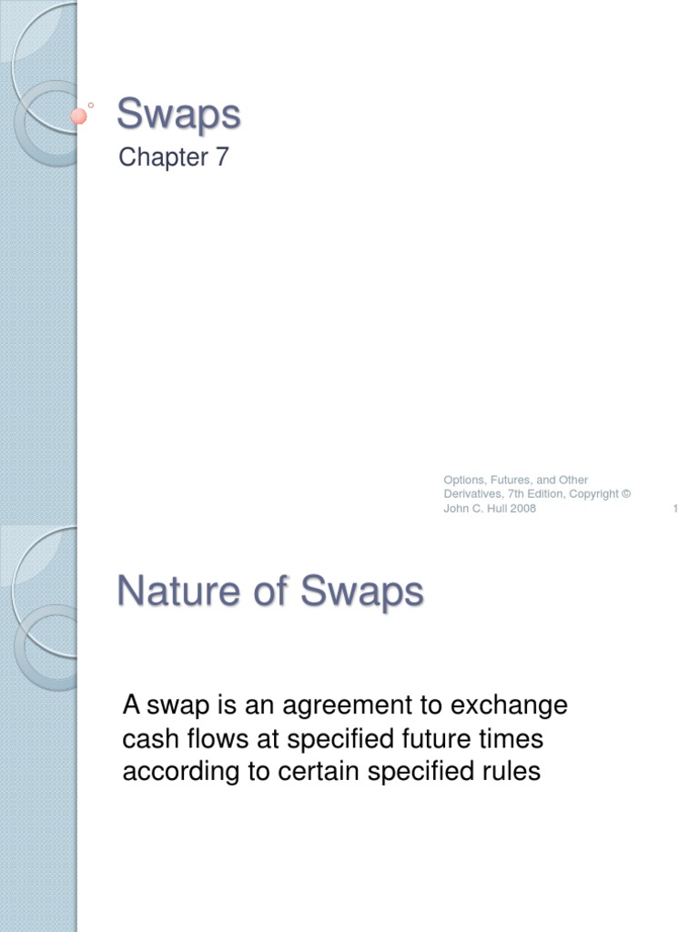 Swaps | PDF | Swap (Finance) | Derivative (Finance)
