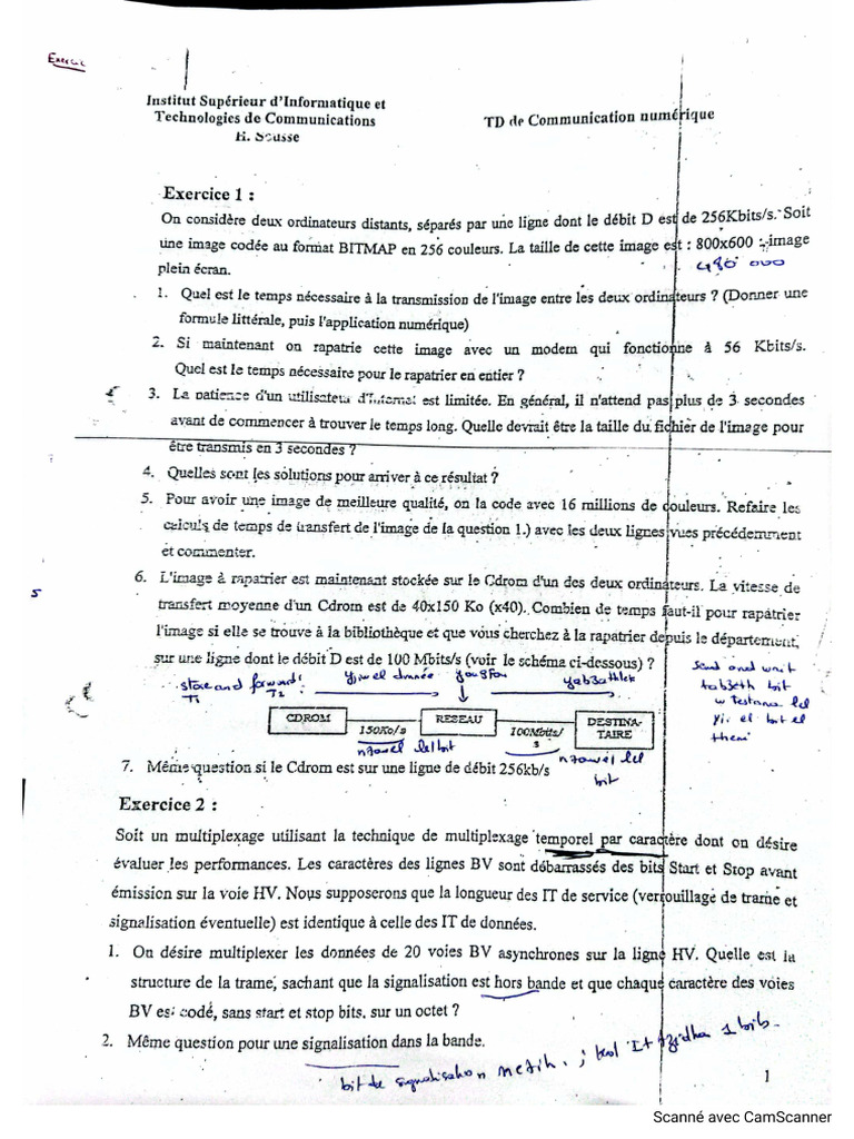 TD Ds Comm | PDF
