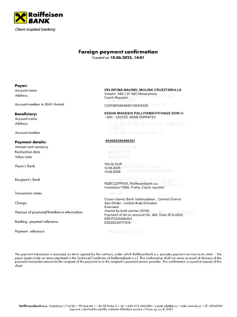 RB Confirmation 20230203165752 - 01 | PDF | Payments | Money