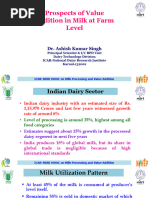 Milk Procurement and Transportation Process | PDF | Dairy | Transport