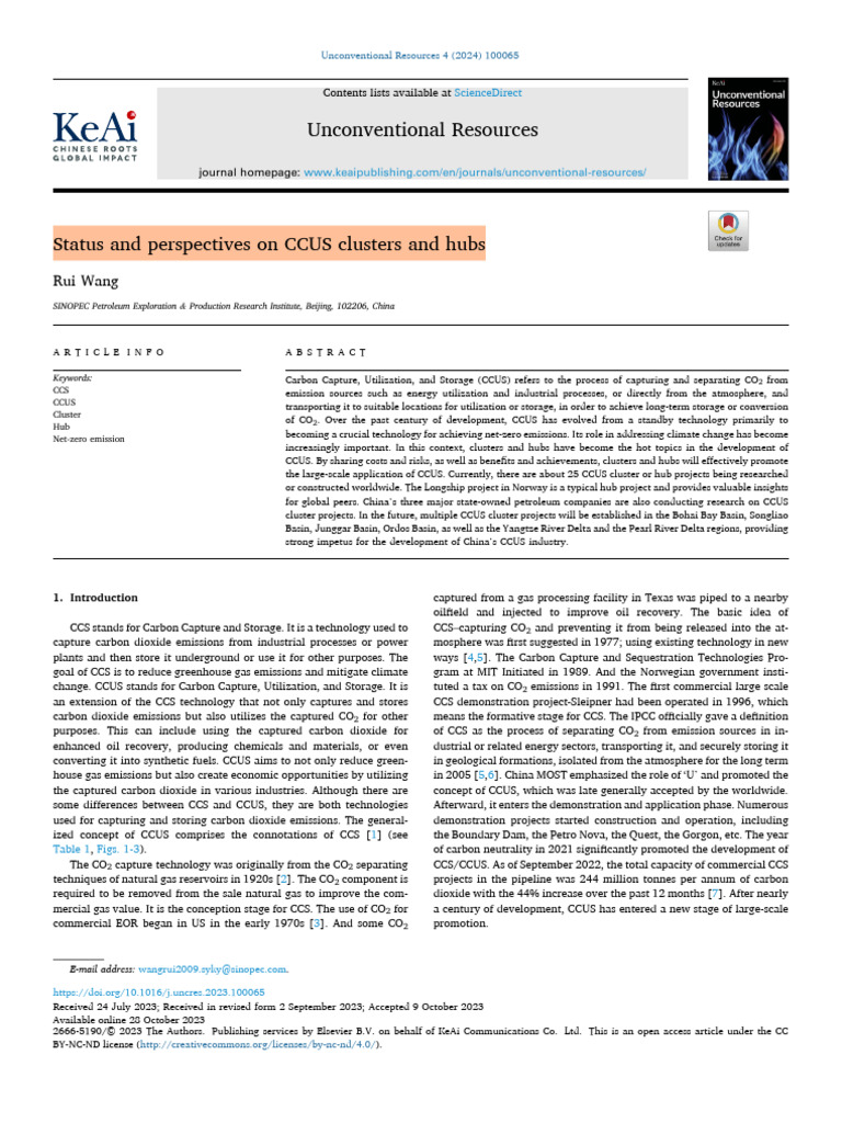 Art 2 | PDF | Carbon Capture And Storage | Climate Change Mitigation