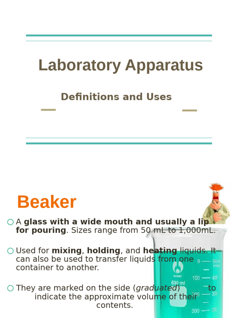 Essential Laboratory Apparatus Guide | PDF