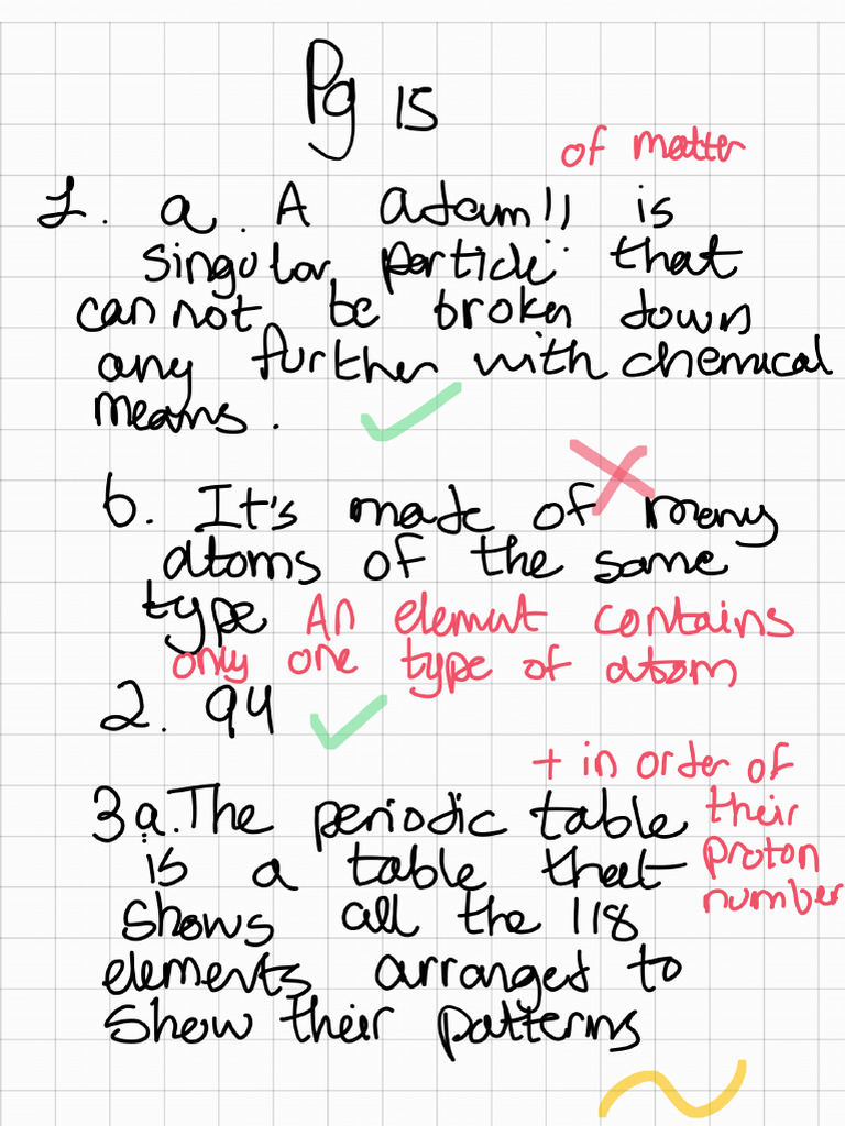 2 Atoms and Elements Igcse Chemistry | PDF
