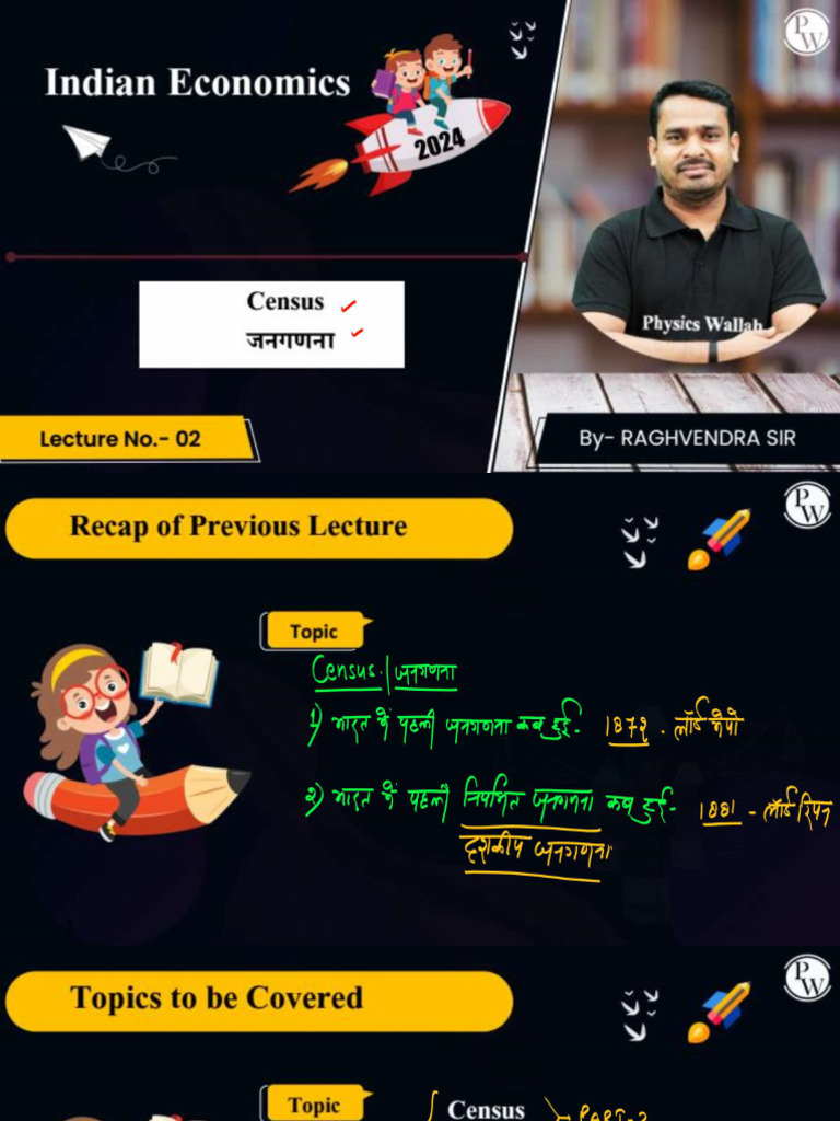 Census - Class Notes-2 | PDF