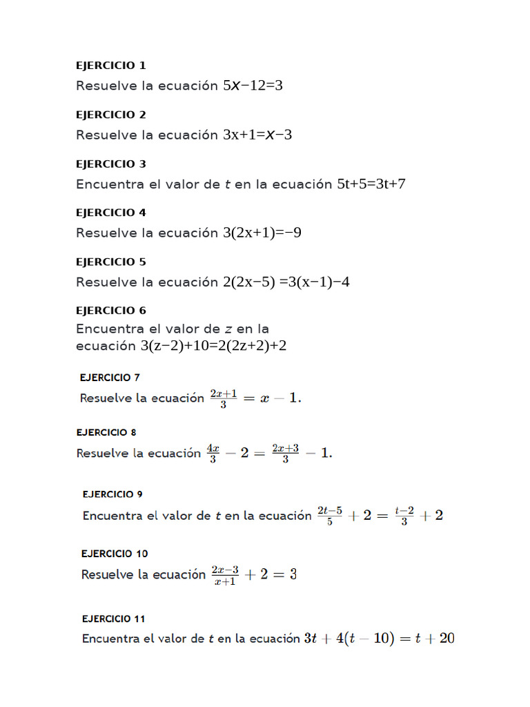 Ejercicio 1 | PDF