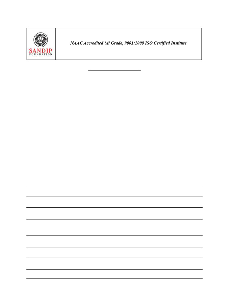 Expt. 10 Study The Network Analyzer and Carry Out The Measurements of S ...