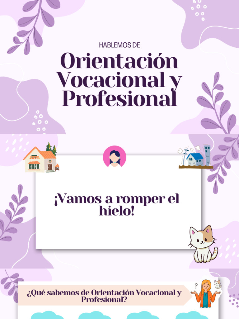 Orientación Vocacional y Profesional | PDF