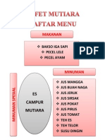 Daftar Menu