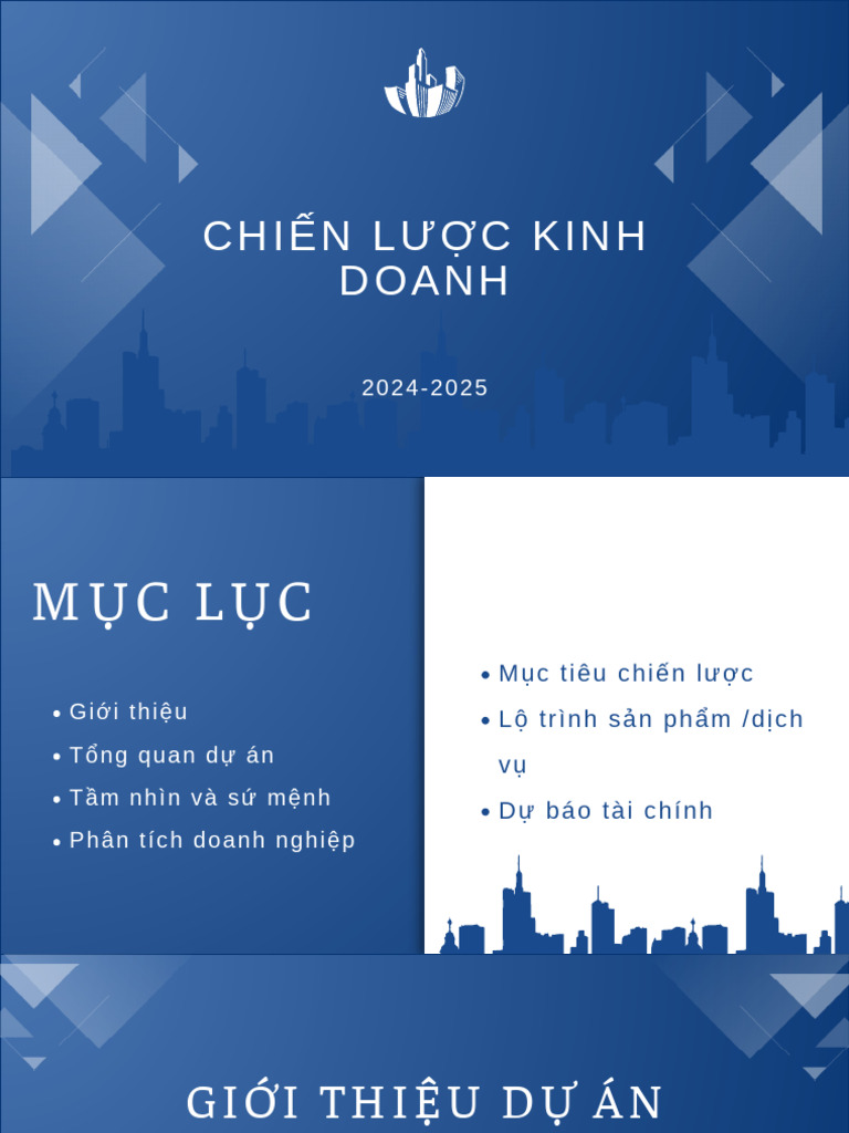 Blue and White Simple Business Plan Presentation | PDF