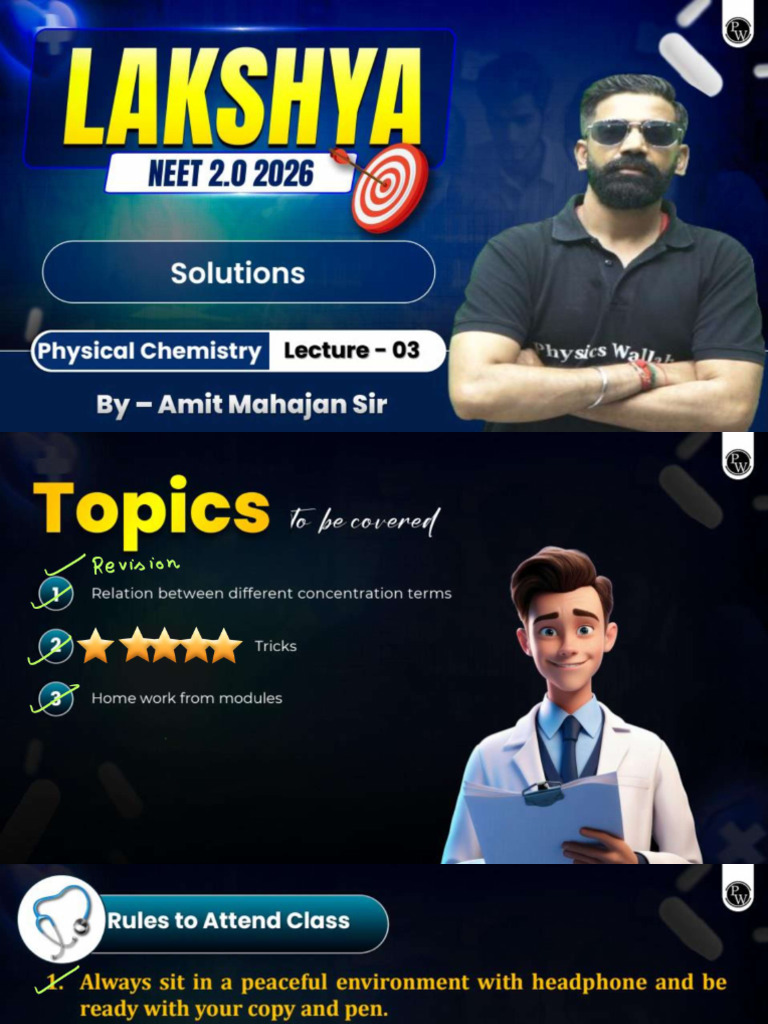 Solution 03 Notes | PDF