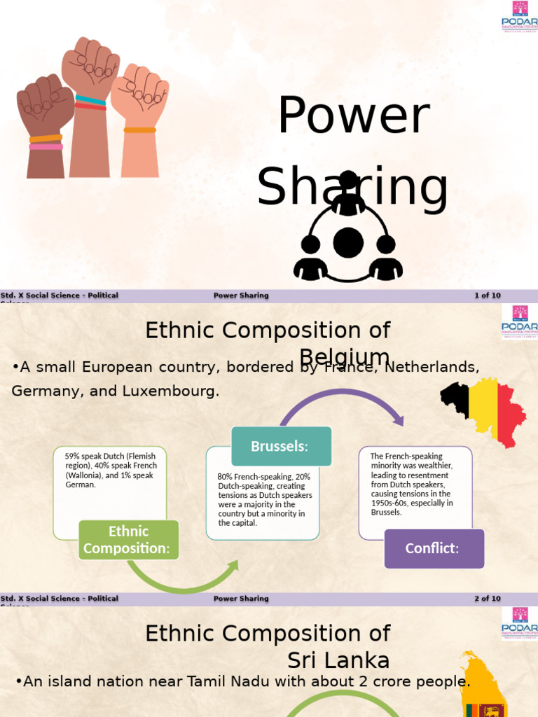 Power Sharing in Belgium and Sri Lanka | PDF | Tamils | Sri Lanka