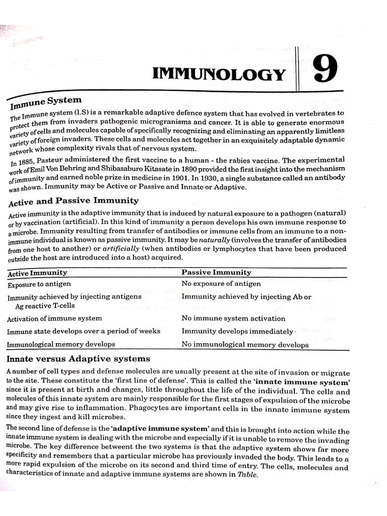 Understanding Immune System Functions | PDF | Immune System | Antigen