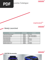 Toyota UC Hyryder - Accessories Price List Modified | PDF | Car ...