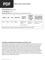 Post Mortem Examination Record | PDF