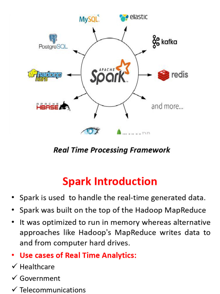Real Time Processing Framework | PDF | Apache Spark | Apache Hadoop