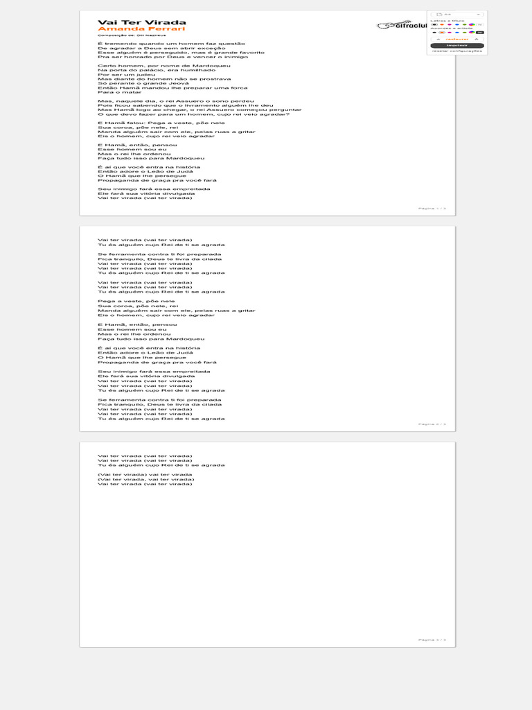 Letra de 
