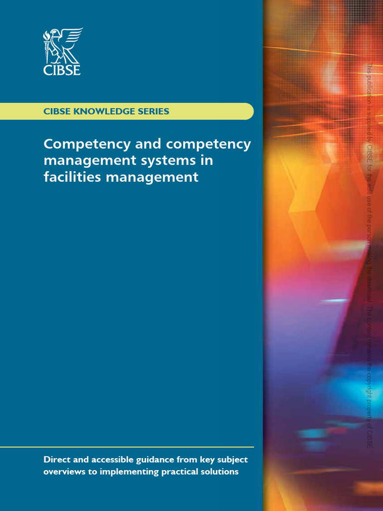 KS21 Competency and Competency Management Systems in Facilities ...