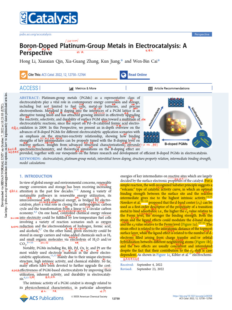 Al Poeta San Martino Del Carso Li Et Al. - 2022 - Boron-Doped Platinum-Group Metals in Electrocataly 2