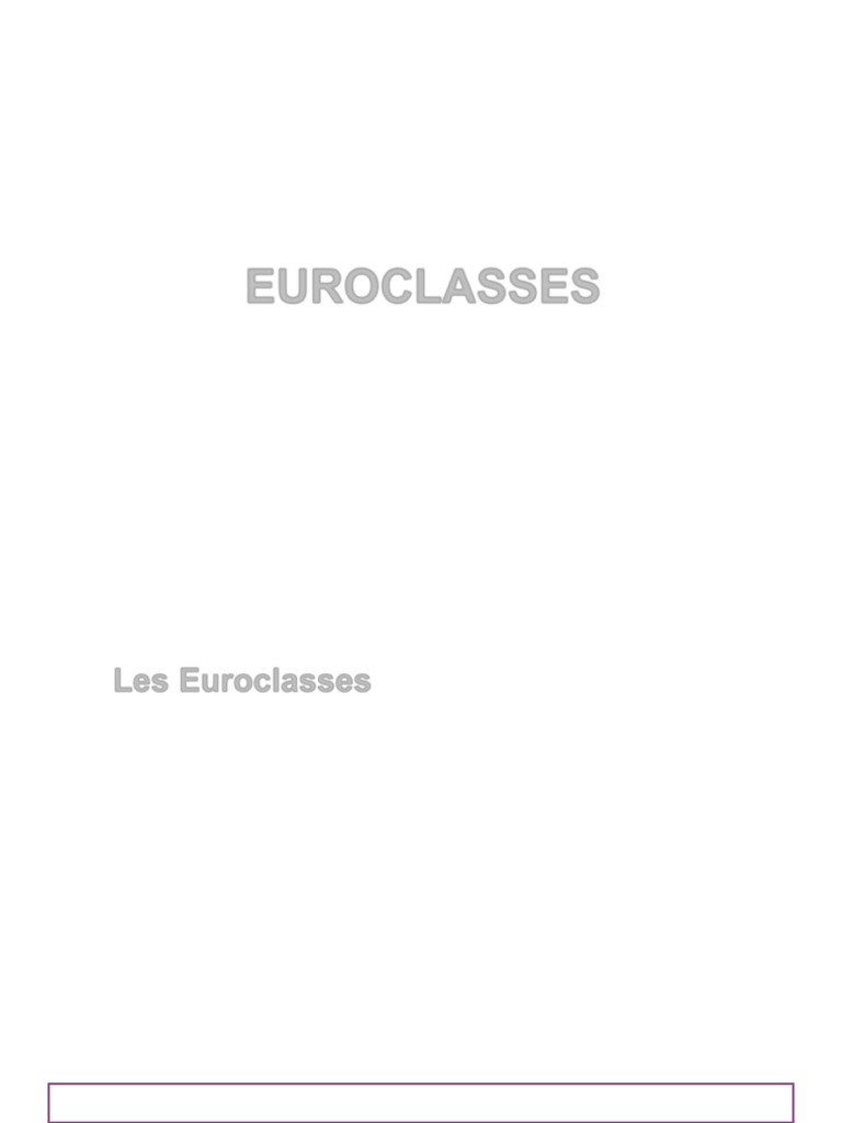 Comprendre les Euroclasses de feu | PDF | Matériaux de construction ...