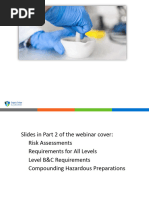 USP 800 Compliance for Hazardous Drugs | PDF | Duct (Flow) | Humidity