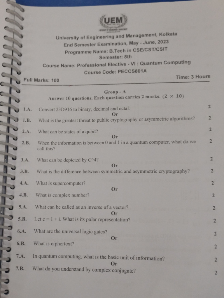 Quantum 2023 | PDF