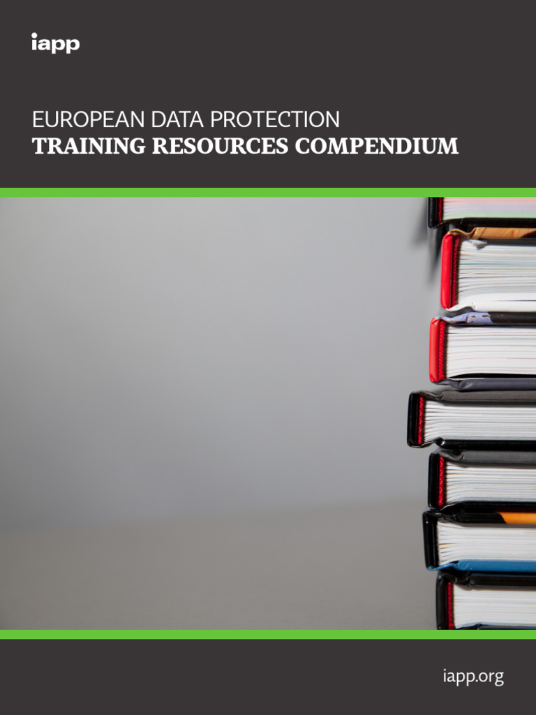 European Data Protection Training Guide | PDF | European Convention On ...
