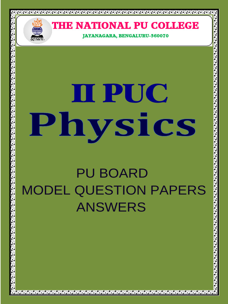 2024 Board Model Question Papers Solved | PDF