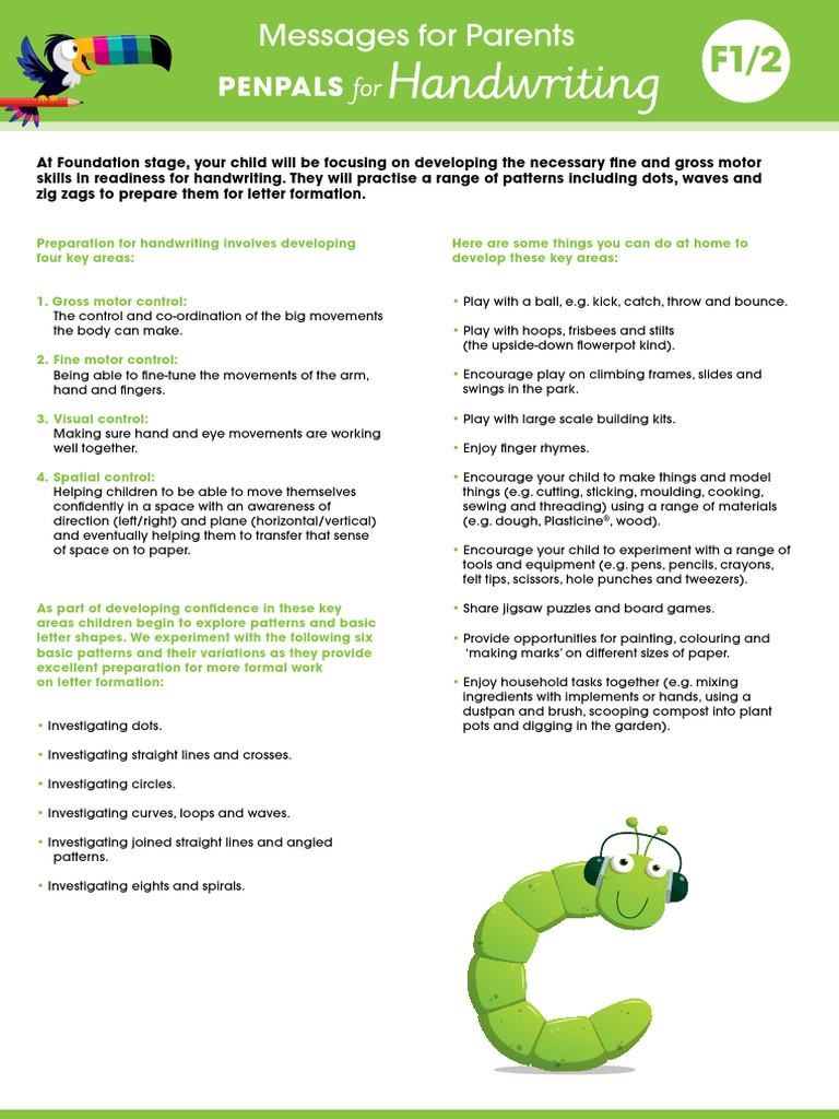 Handwriting Readiness Skills for Kids | PDF