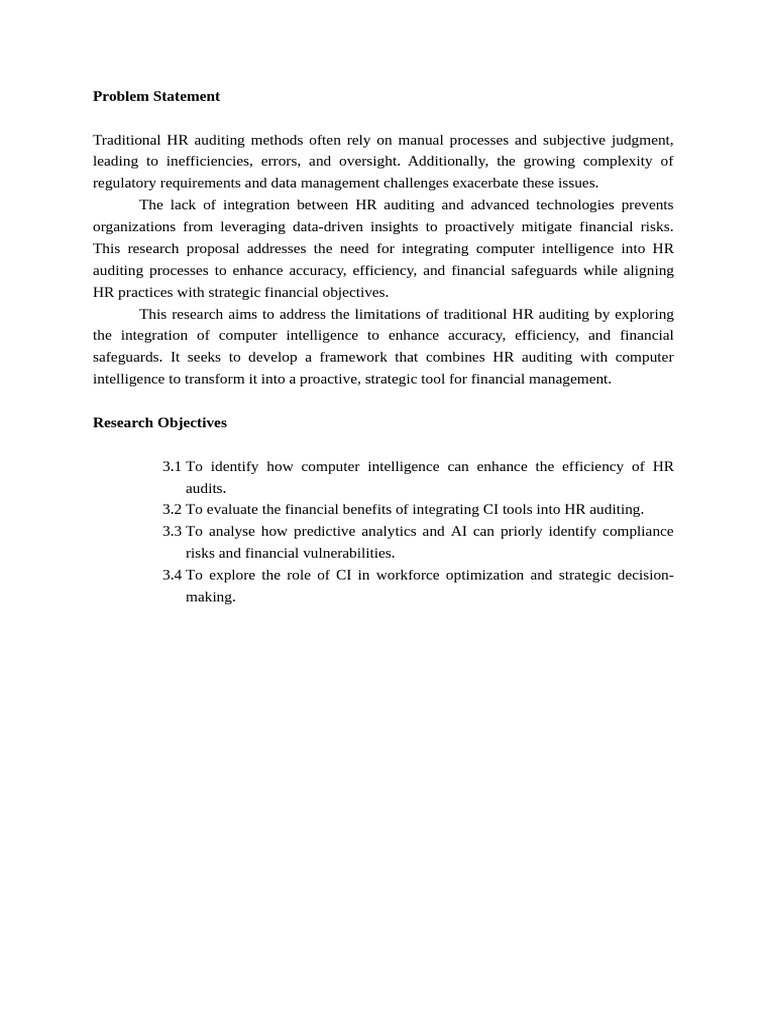 Problem Statement | PDF