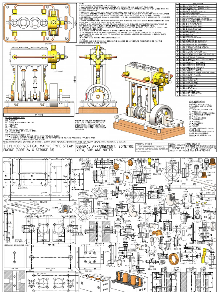 Beginner's Guide to Steam Engine Plans | PDF | Screw | Valve