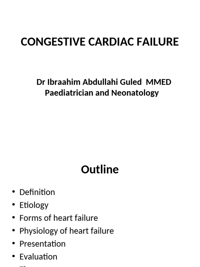 Understanding Congestive Heart Failure | PDF | Heart Failure | Heart