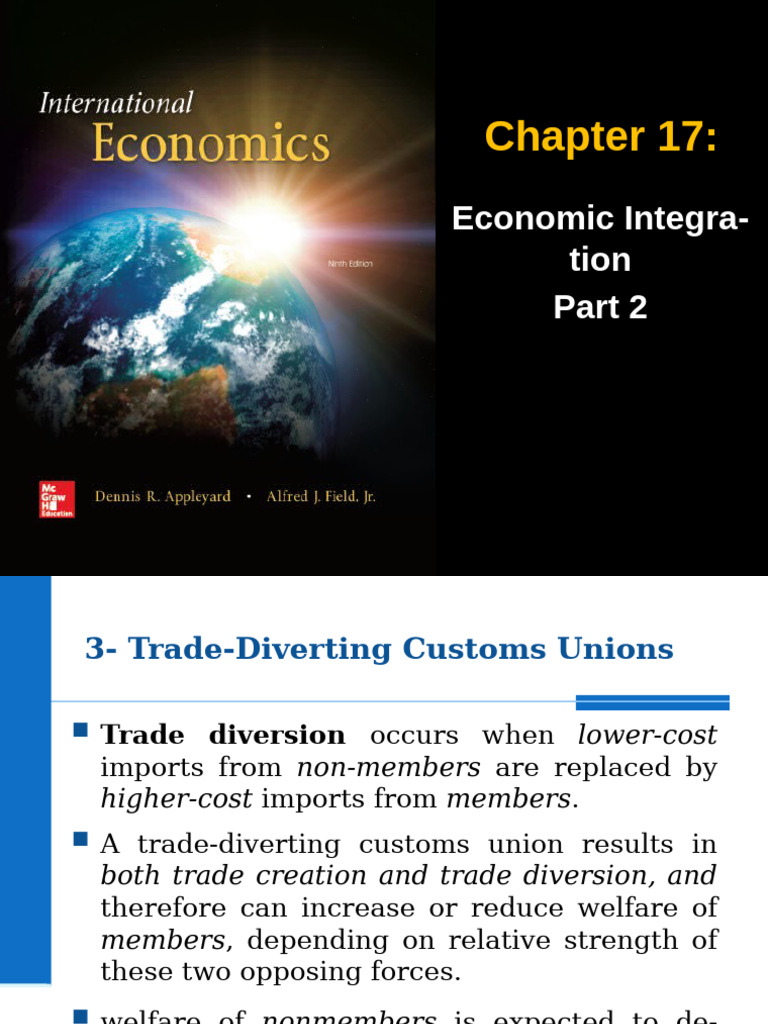 Chapter 17 Economic Integration Part 2 | PDF | Economic Surplus | Tariff