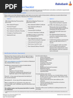 Westpac Individual Customer ID Checklist | PDF | Identity Document ...