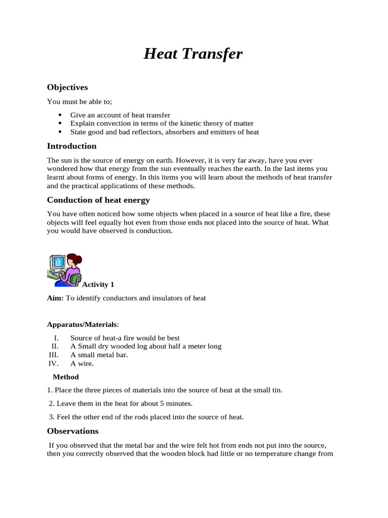 Understanding Heat Transfer Methods | PDF | Heat Transfer | Heat
