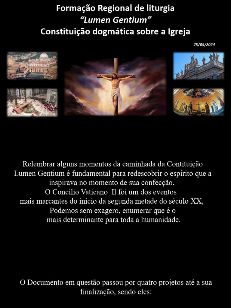 Lumen Gentium: Mistério e Povo de Deus | PDF | Maria, mãe de Jesus | Bispo