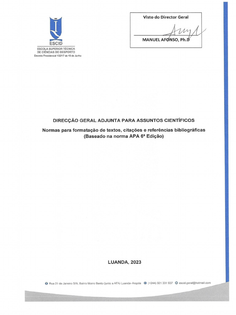 Normas ESCID | PDF