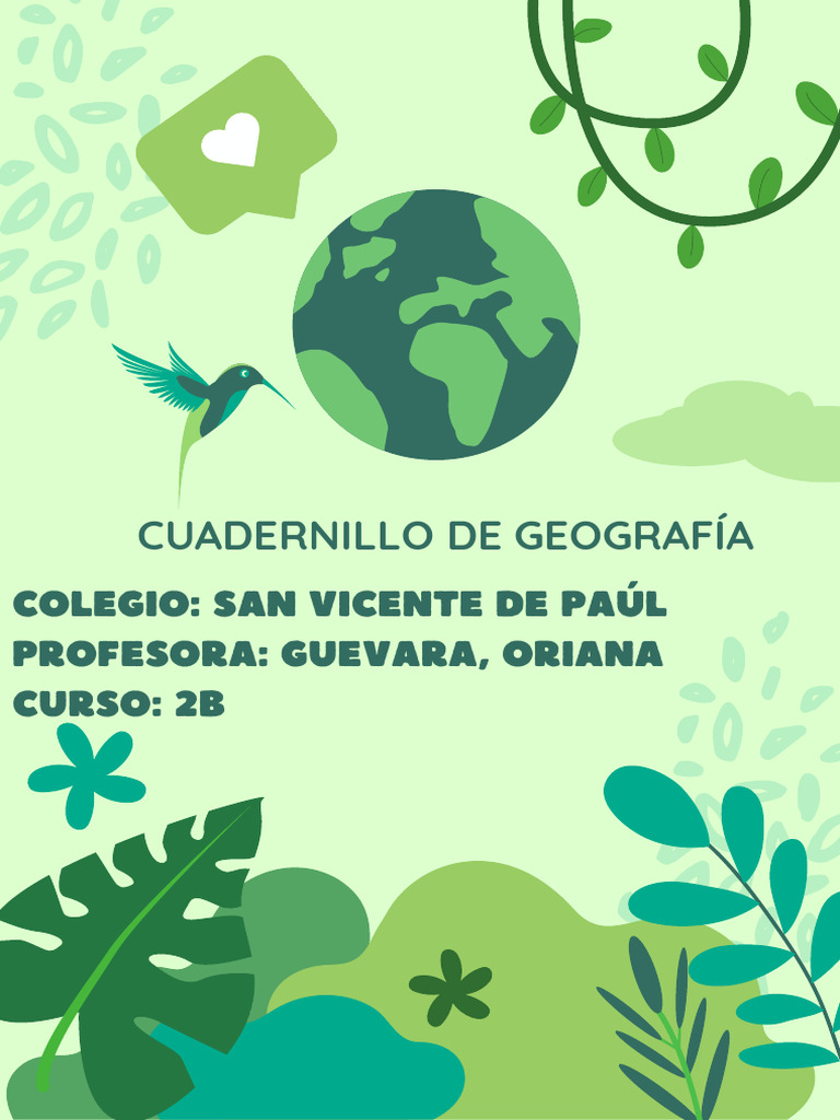 Caratula de Cuadernillo Geografia 2B | PDF