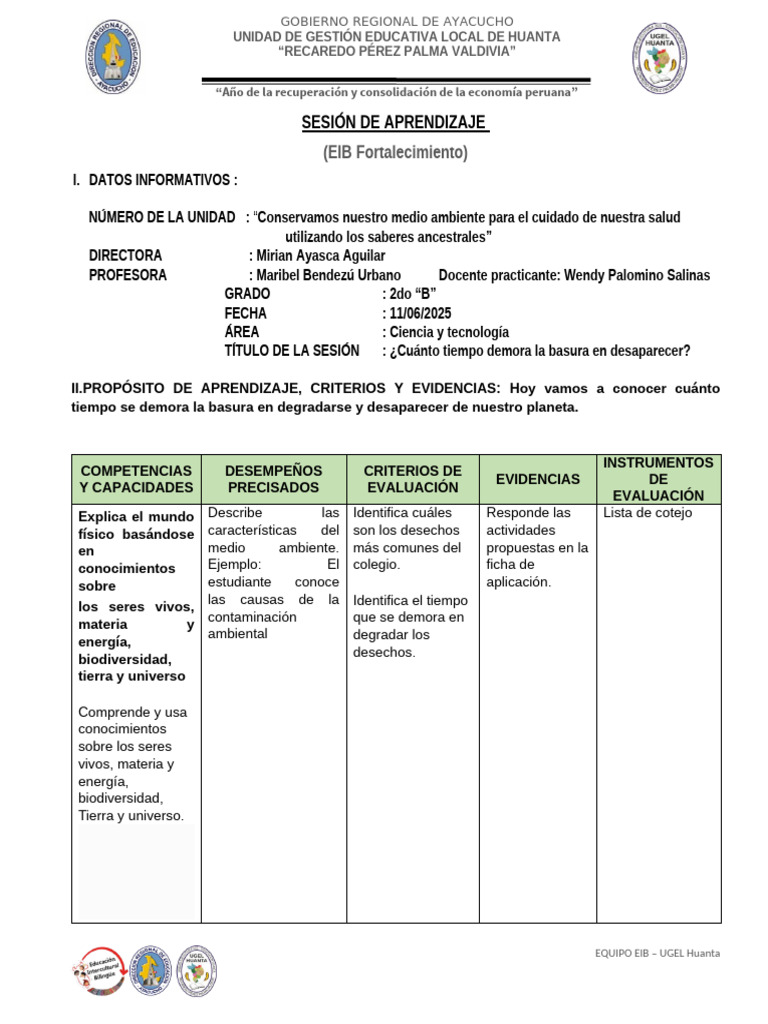 Tiempo de descomposición de basura | PDF | Residuos | Hipótesis