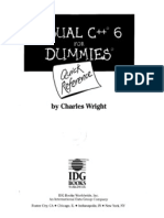 Visual C++ for Dummies - Wright