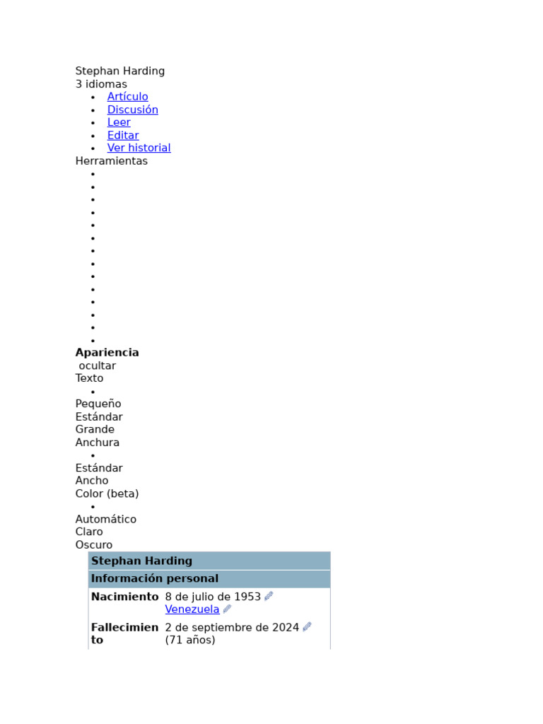 Stephan Harding | PDF