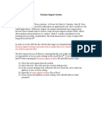 2507 - Decision Support Syssstem Instructions