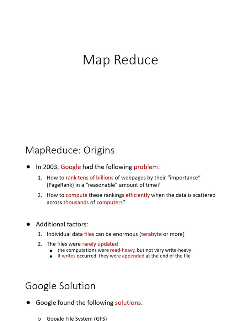Understanding MapReduce Framework | PDF | Map Reduce | Computer Programming