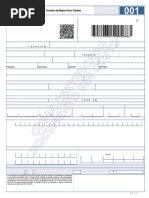 Formato 001 Rut Editable | PDF