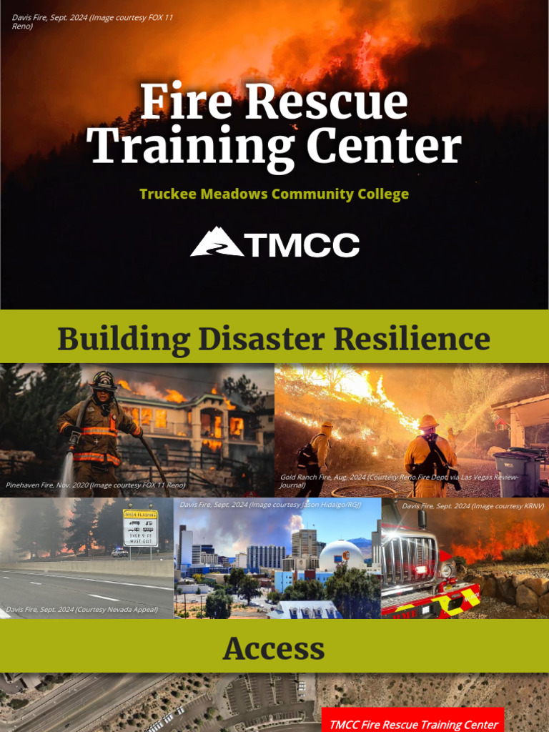 TMCC Fire Academy Training Overview | PDF