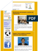 Boletín Electrónico Proyecto Dos Orillas Noviembre 2011