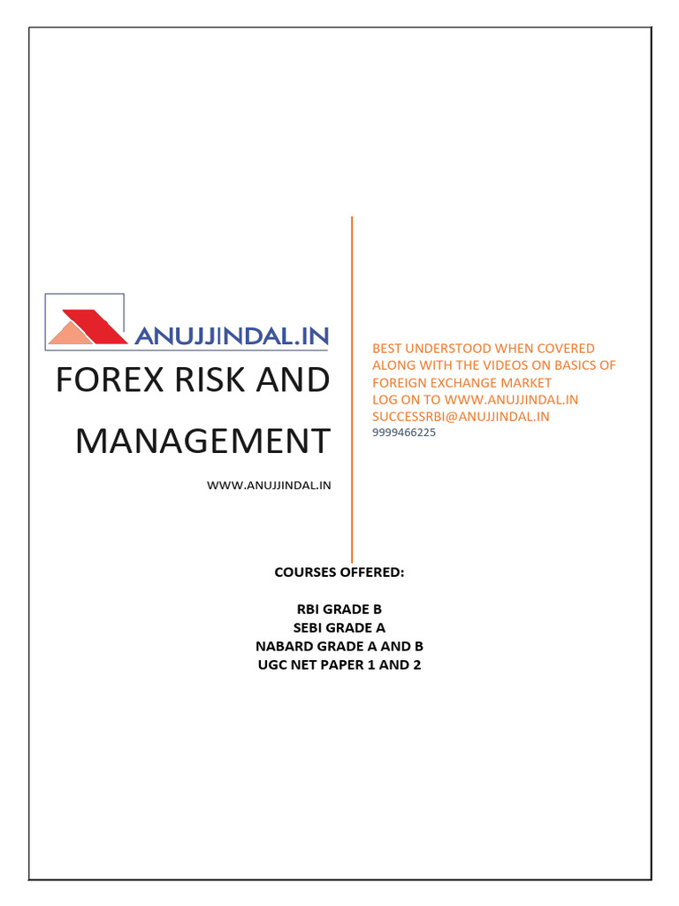 Attachment Forex Risk and Management Lyst1469 | PDF | Foreign Exchange ...