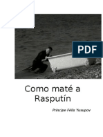 Yusupov, Felix - Como Mate a Rasputin