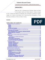 DIREITO CIVIL III - OBRIGAÇÕES II - TEORIA GERAL DOS CONTRATOS (Fabi)